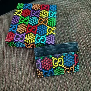 Gucci Psychedelic Card Holder